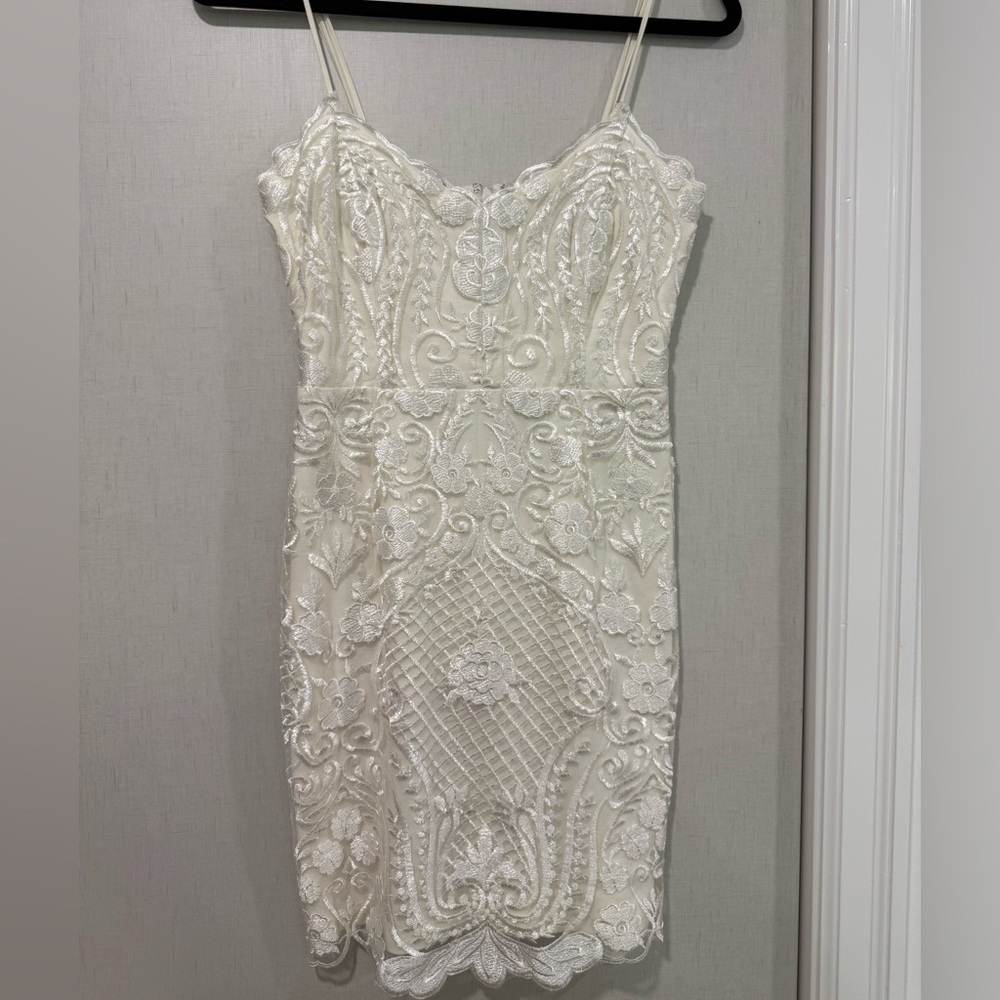 White Lace Dress